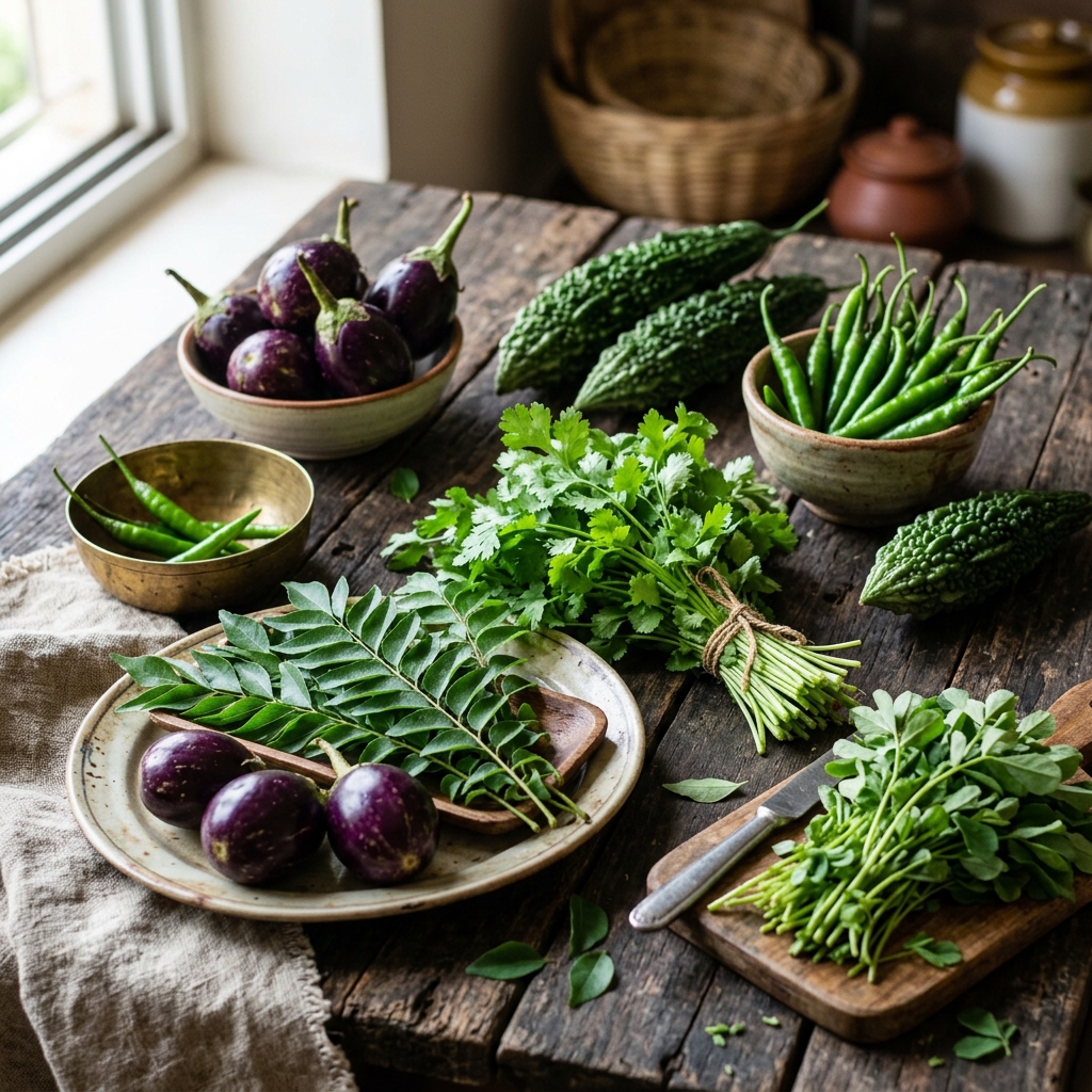 Fresh Indian Vegetables